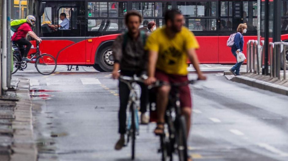Soha nem látott biciklis forgalomnövekedést mértek szeptemberben Budapesten