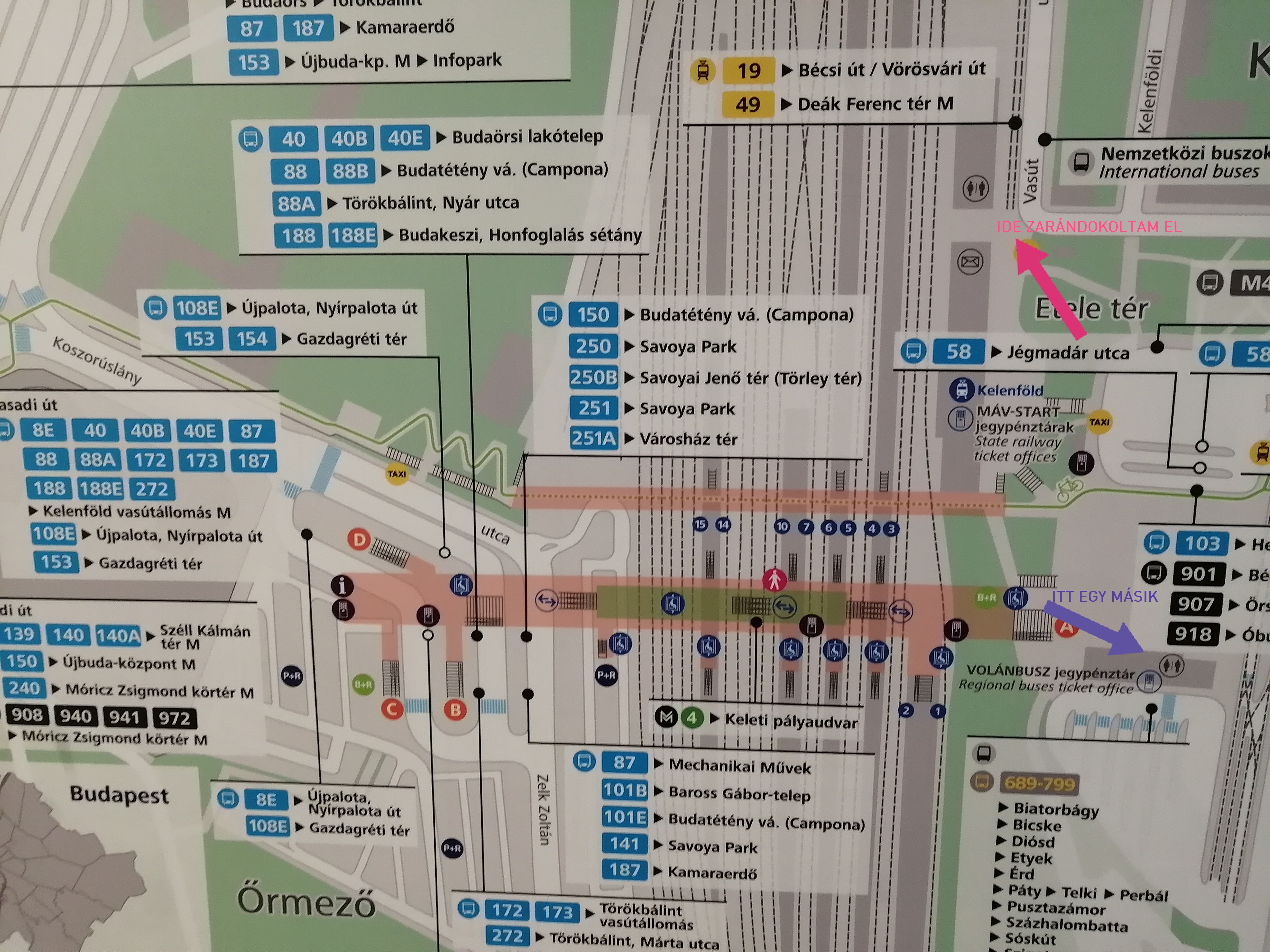 kelenföld vasútállomás térkép Kelenföld Vasútállomás Térkép