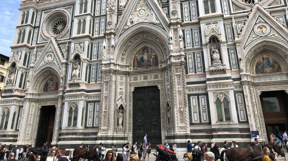 Most jó turistának lenni Firenzében
