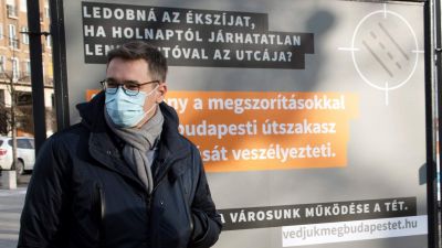 A kormányzati elvonásokról és a közművek fontosságáról indít tájékoztató kampányt Budapest