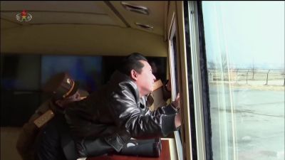 Hihetetlen filmet forgatott Észak-Korea hiperszonikus rakétájának tesztjéhez