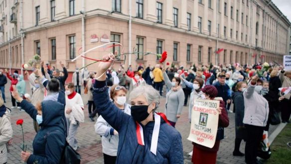 Már a nyugdíjasok is Lukasenka ellen tüntetnek