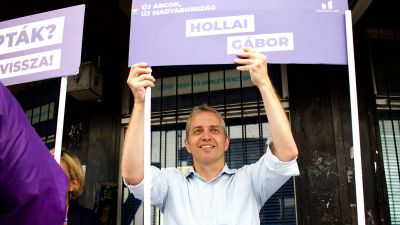 A momentumos Hollai Gábor vezet az előválasztáson a XVI. kerületben