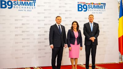 Megkezdődött a B9 csúcstalálkozó Romániában