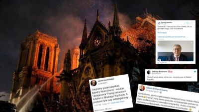 Notre-Dame-tűz: elszabadult a dilivonat a lengyel jobboldalon