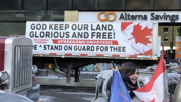 A kanadai kamionosok demonstrációjára is rátelepedett a szélsőjobboldal