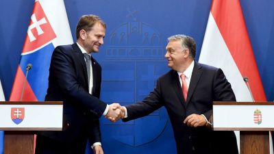 Orbán a sztyeppéről értekezett a magyaroknak kedveskedő szlovák miniszterelnöknek