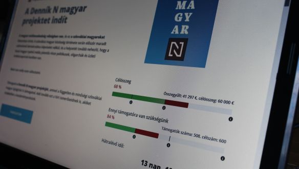 Három nap alatt összegyűlt a pénz a szlovák Denník N-nek egy új magyar online lap indítására
