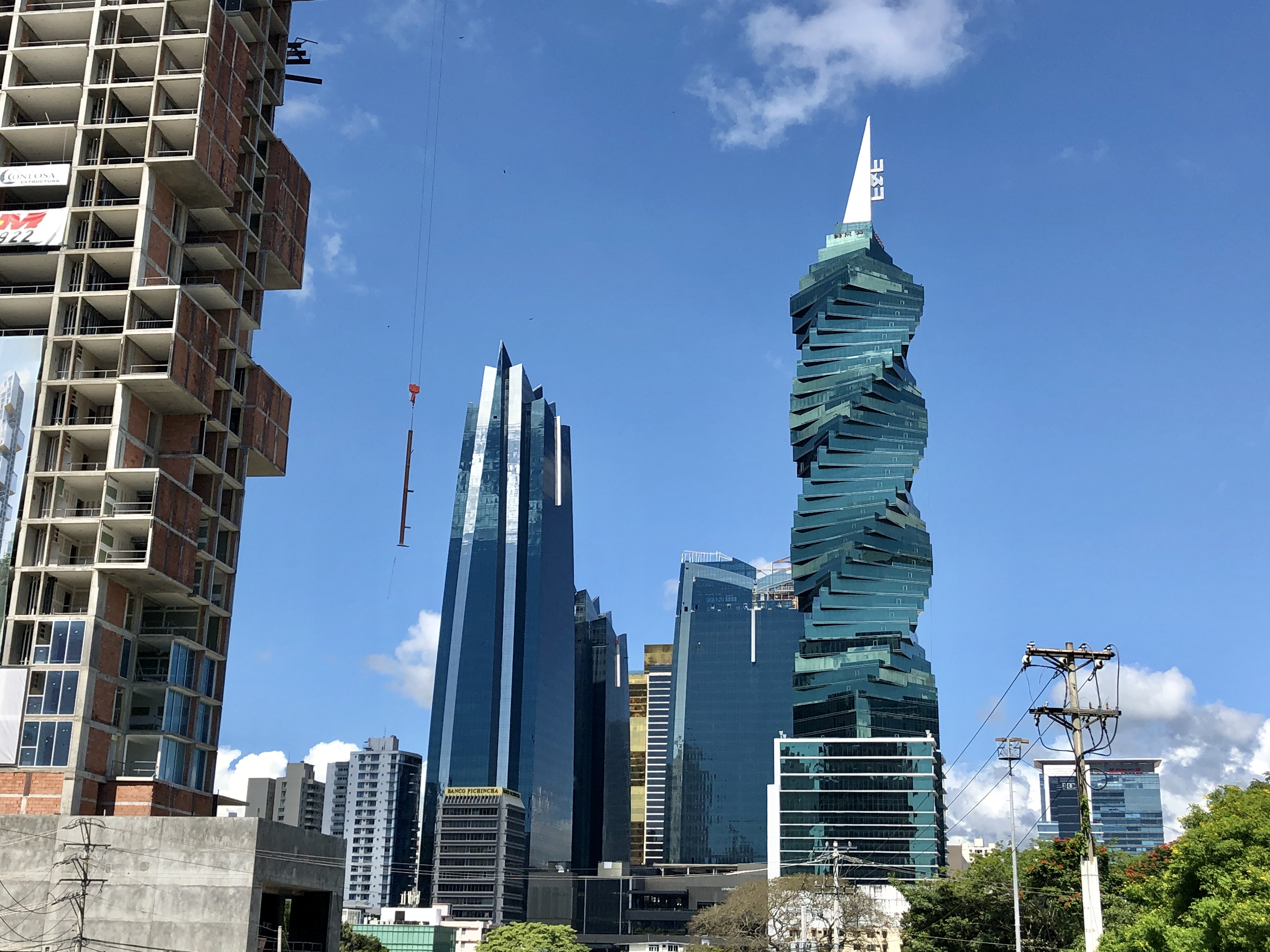 Panama legcukibb felhőkarcolója.