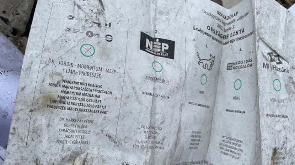 Elégetett levélszavazatok: feljelentést tett a Nemzeti Választási Iroda