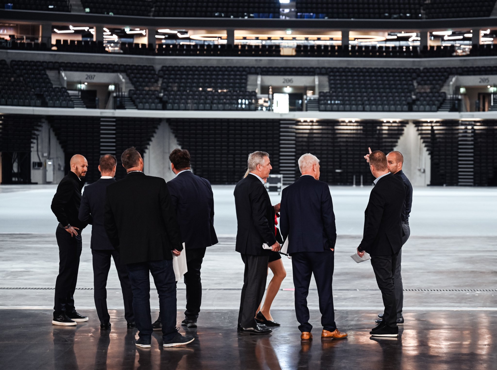Az IIHF vezetői május 21-én bejáráson az MVM Dome-ban: amikor még minden szépnek tűnt