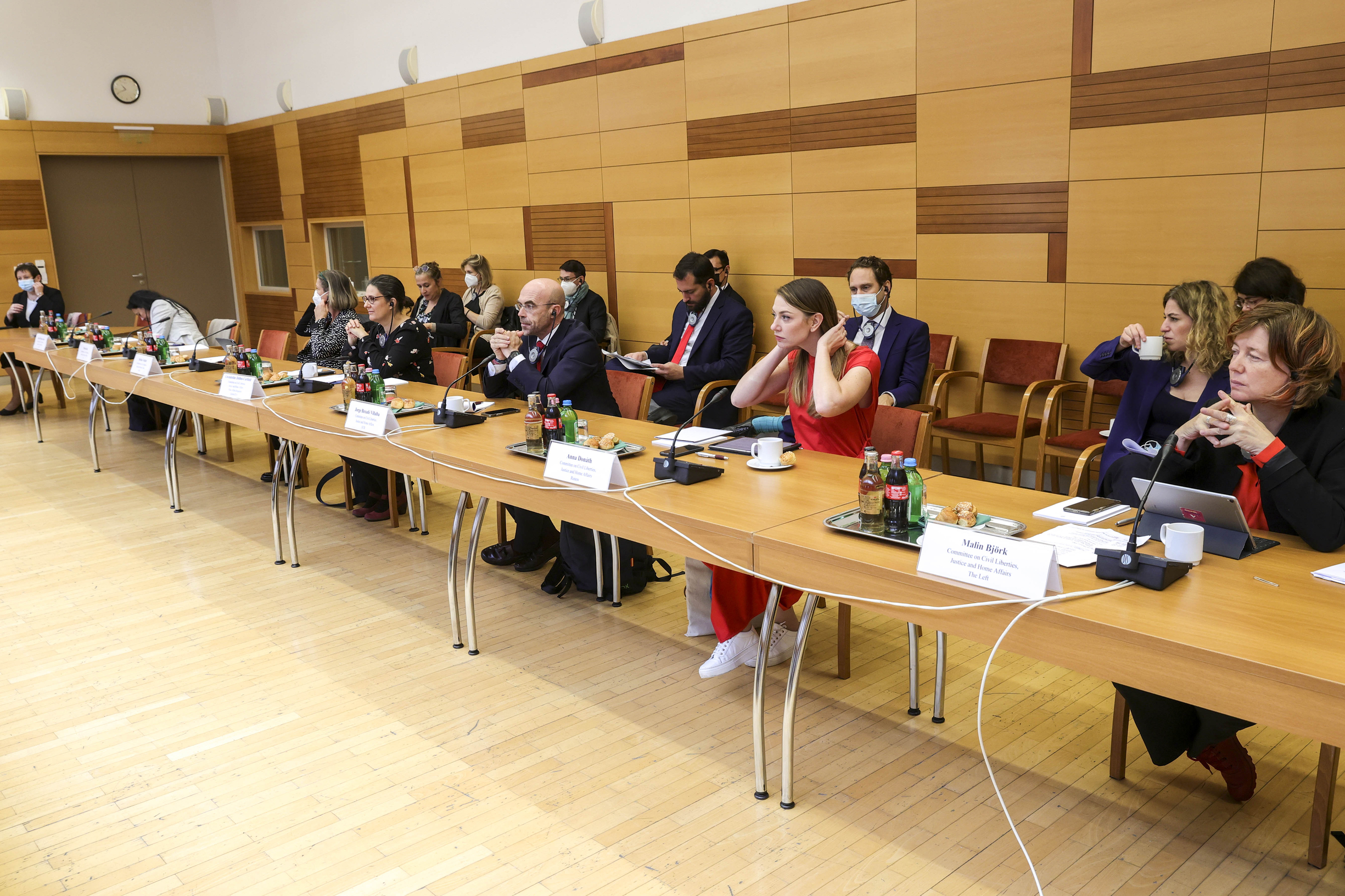 A küldöttségben egyedüli magyarként a momentumos EP-képviselő Donáth Anna vett részt