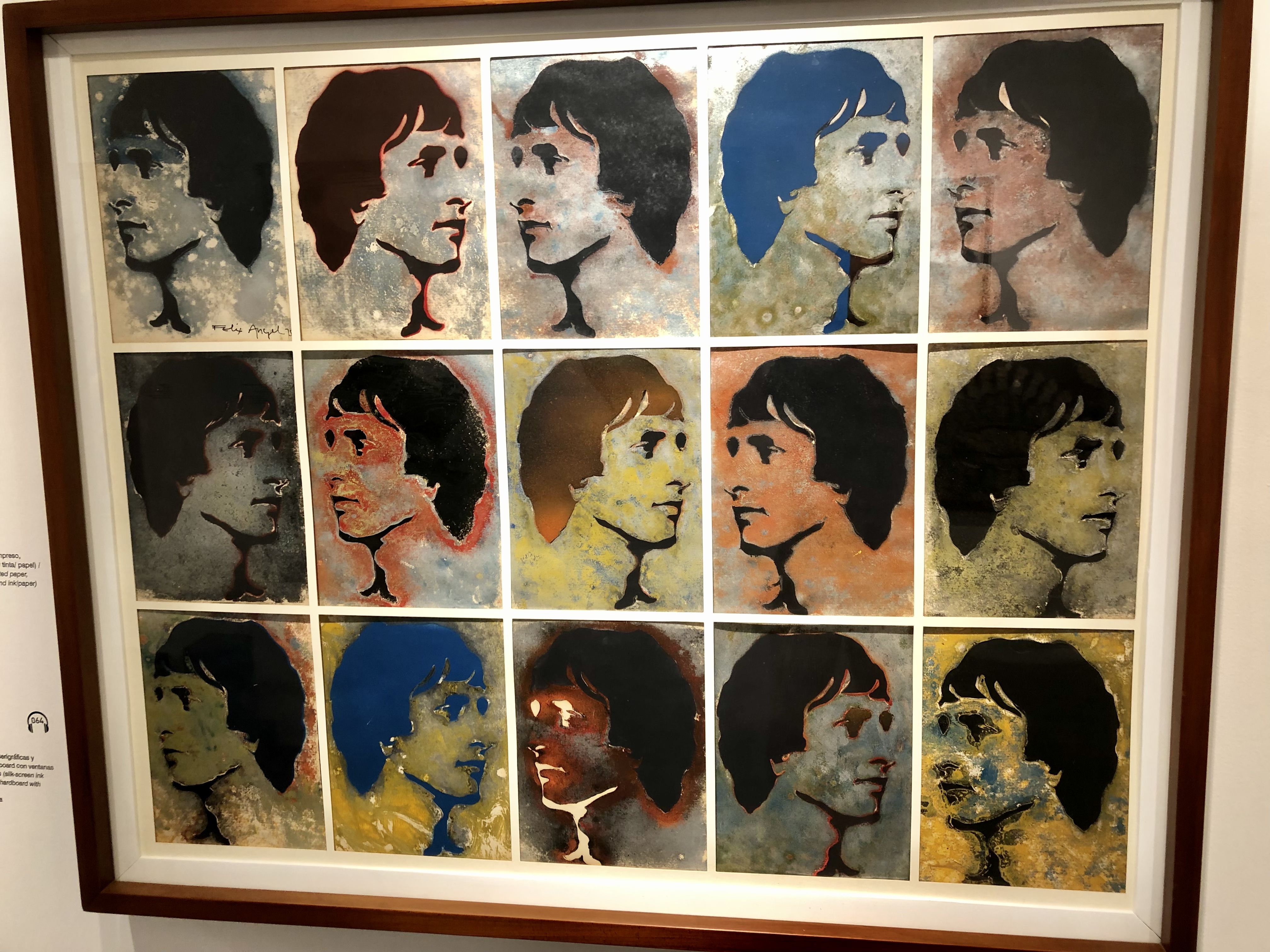 Johan Cruyff az Antioquia Múzeumban.