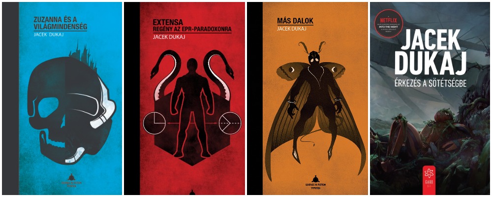 Jacek Dukaj magyarul megjelent könyvei