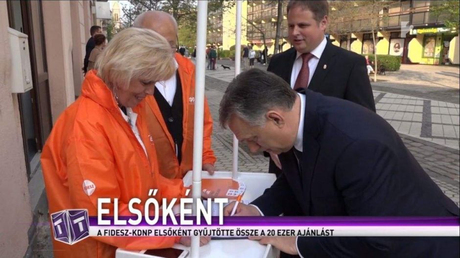 A Kúria is elmeszelte a TV2-t, amiért csak a Fidesz leadott aláírásairól számolt be