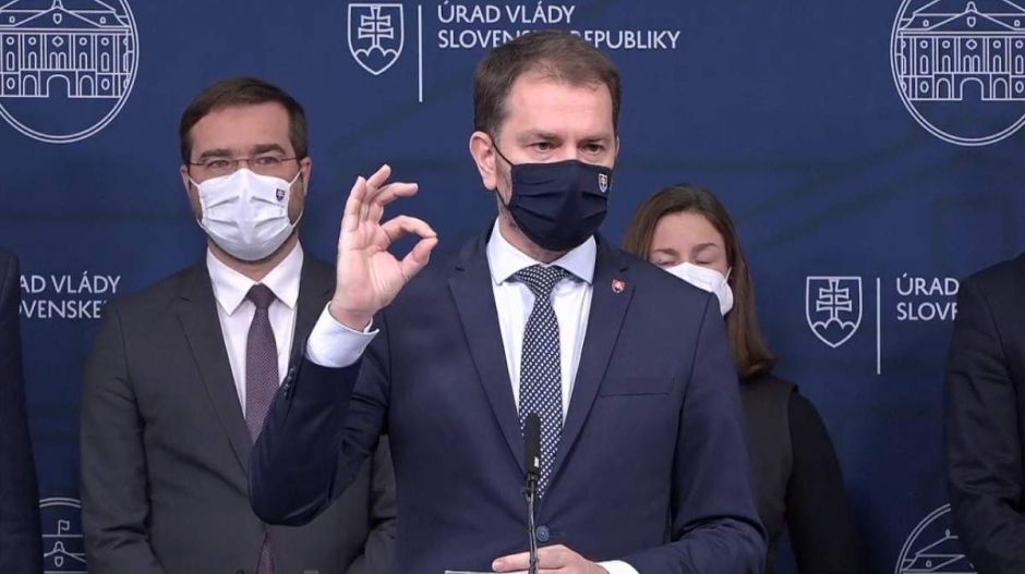 Lemond a szlovák egészségügyi miniszter, egyben marad Matovič kormánya
