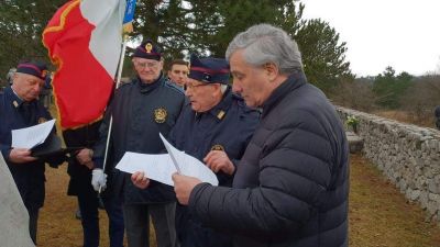 Antonio Tajani: Éljen az olasz Isztria, éljen az olasz Dalmácia!
