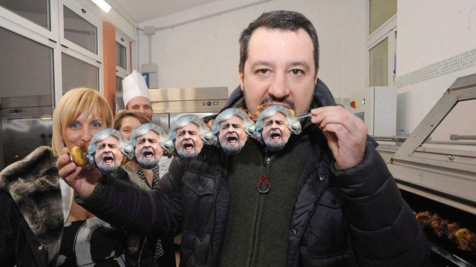 Salviniék hivatalosan is nekimentek a saját kormányuknak, a radikális jobboldal többséget szerezne most