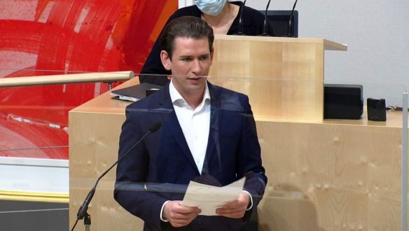 Az osztrák kancellár az ellenzékét is megdicsérte a járvány elleni harc kapcsán