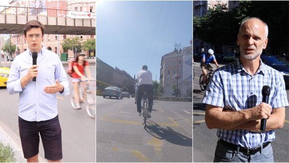 Jó, hogy vannak új biciklisávok Budapesten, de mennyire használhatóak?
