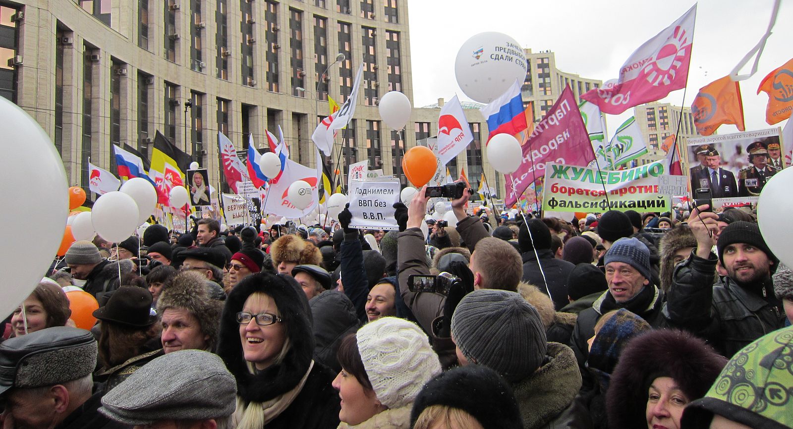 Putyin ellen tüntető oroszok – példa lehet Kazahsztán