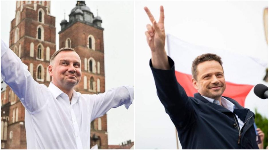 Tizedszázalékokon dőlhet el, ki lesz az új lengyel elnök