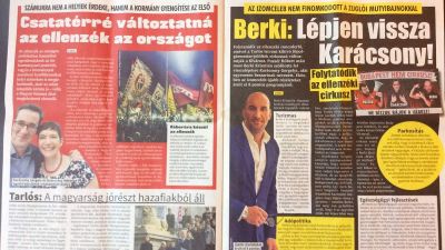 Egészoldalas Lokál-cikkben reklámozzák Berkit a budapestieknek