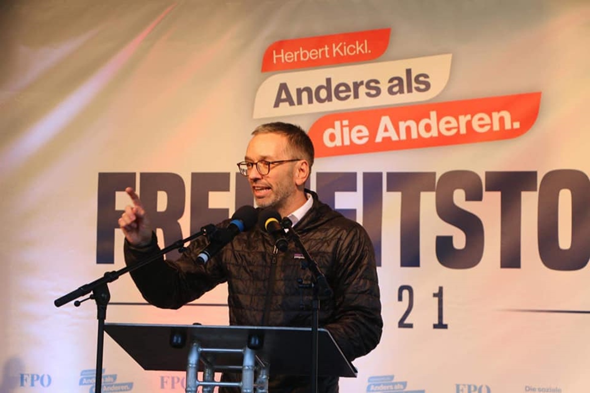 Herbert Kickl, az FPÖ elnöke