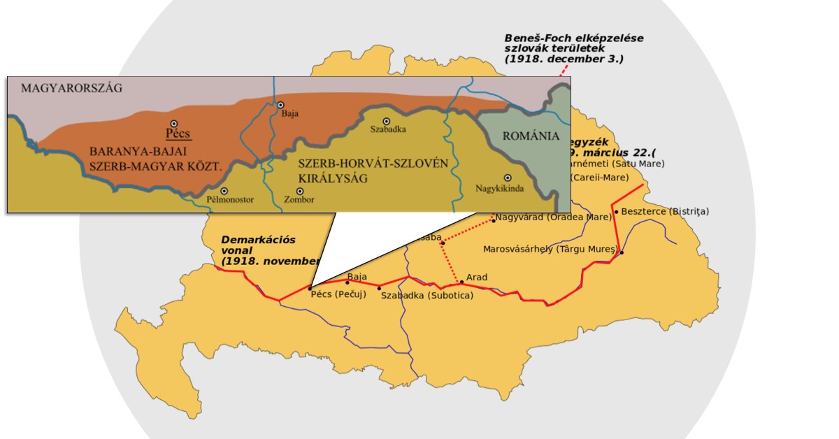 Az 1918-as belgrádi katonai egyezmény és a Baranya-bajai Szerb-Magyar Köztársaság helyzete