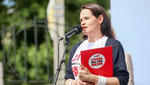 ENSZ-szankciókat sürget Tihanovszkaja Belaruszban