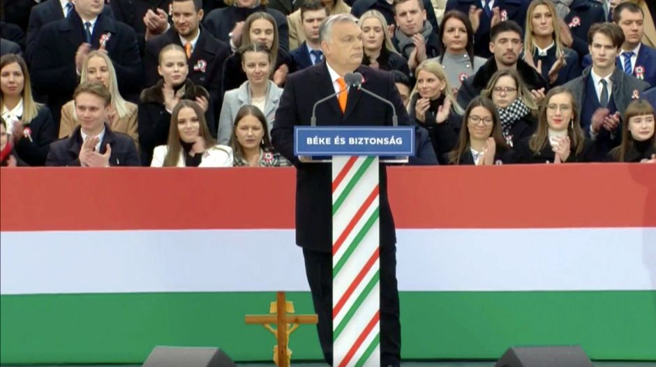Orbán Viktor: Márki-Zay Péter egy földbe csapódott, kihűlt kődarab