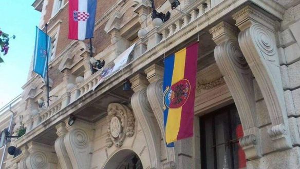 Zágráb nem engedi, hogy Fiume a magyar időkből származó zászlaját használhassa