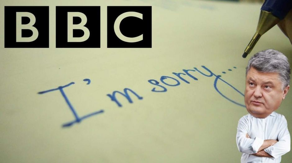 Bocsánatot kért a BBC Porosenkotól, és még fizetnek is az ukrán elnöknek