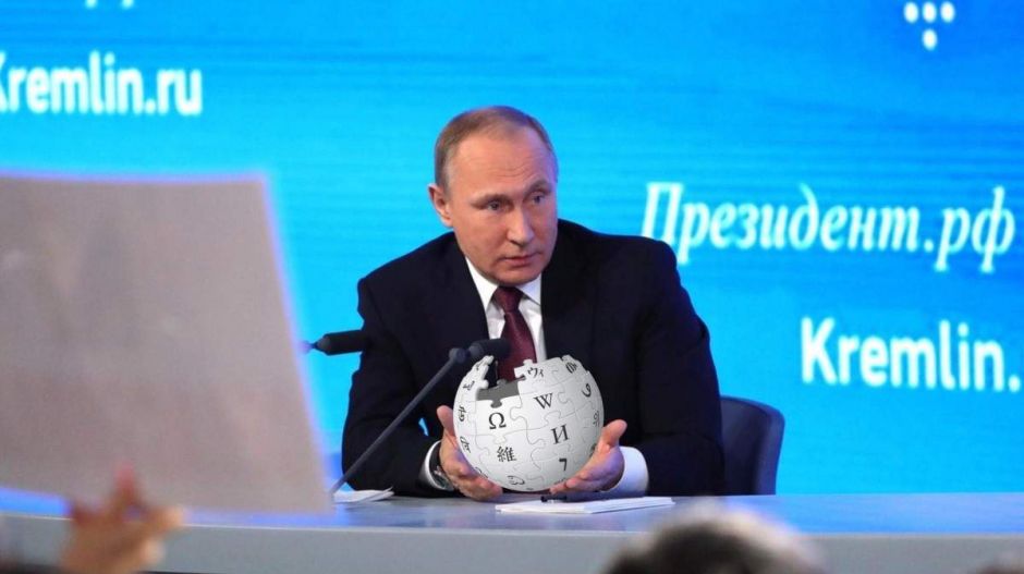 Putyin: Jobb lenne „lecserélni” a Wikipédiát