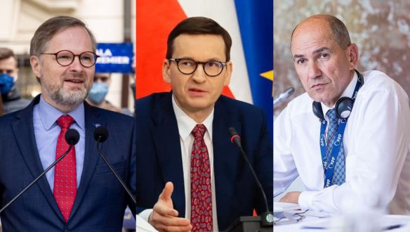 Kijevbe utazik a cseh, a lengyel és a szlovén miniszterelnök, hogy találkozzanak Zelenszkijjel