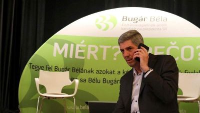 Bugárék is Čaputovát támogatják a szlovák elnökválasztás második körében