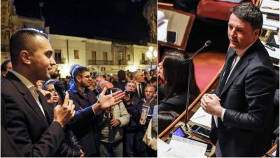 Saját kormánya ellen tüntet az olasz külügyminiszter, amit Cicciolina zavarna meg