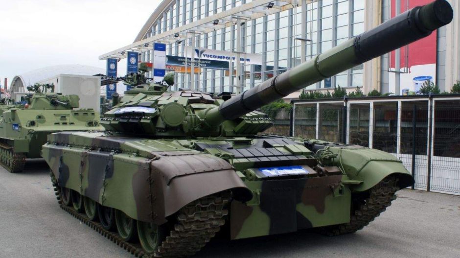 Szerbia titkolózik az új orosz tankjairól