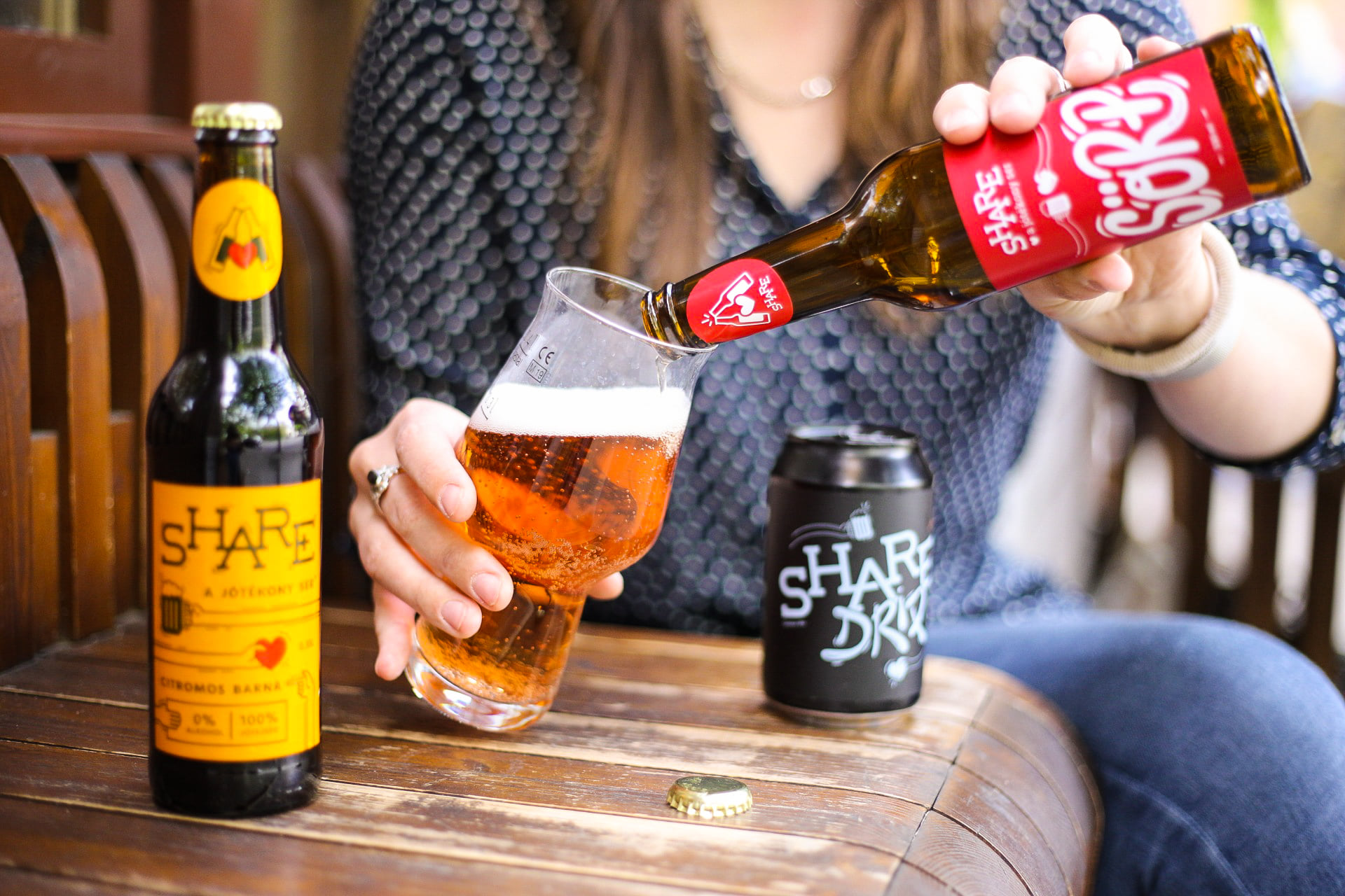 A Share az eladott sörök után termelt profitot jótékony célokra fordítja