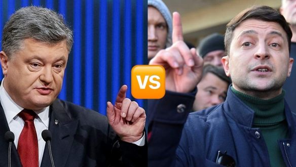 Exit poll: Zelenszkij és Porosenko mérkőzhet meg az ukrán elnökségért a második fordulóban
