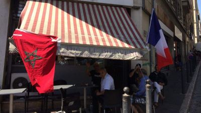 Így örültek a franciák Marseille-ben