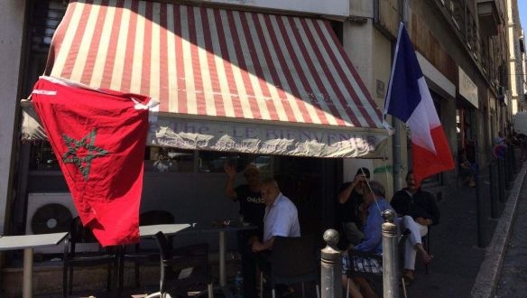 Így örültek a franciák Marseille-ben