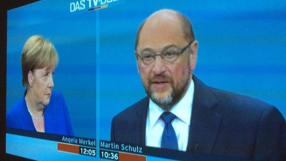 Merkel vs Schulz: a kancellárjelöltek vitája az Azonnalin!