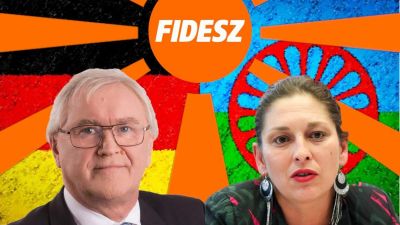 Nehéz lehet a Fidesz dísznémetének és díszcigányának lenni