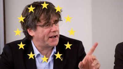 Indul az EP-választáson a száműzetésben élő katalán vezető