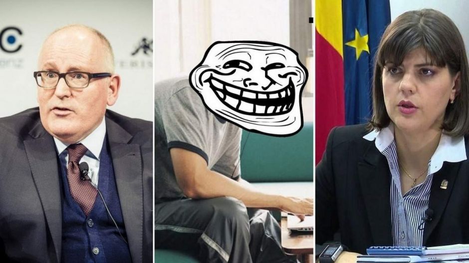 Román trollok ostromolják Frans Timmermans Facebook-oldalát
