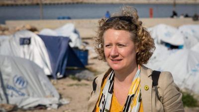 Menekültsegítő önkéntesnek állt Judith Sargentini Nigerben