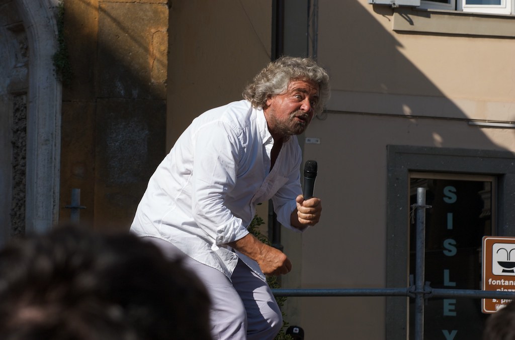 Beppe Grillo Öt Csillag Mozgalma nem tört át Olaszországban