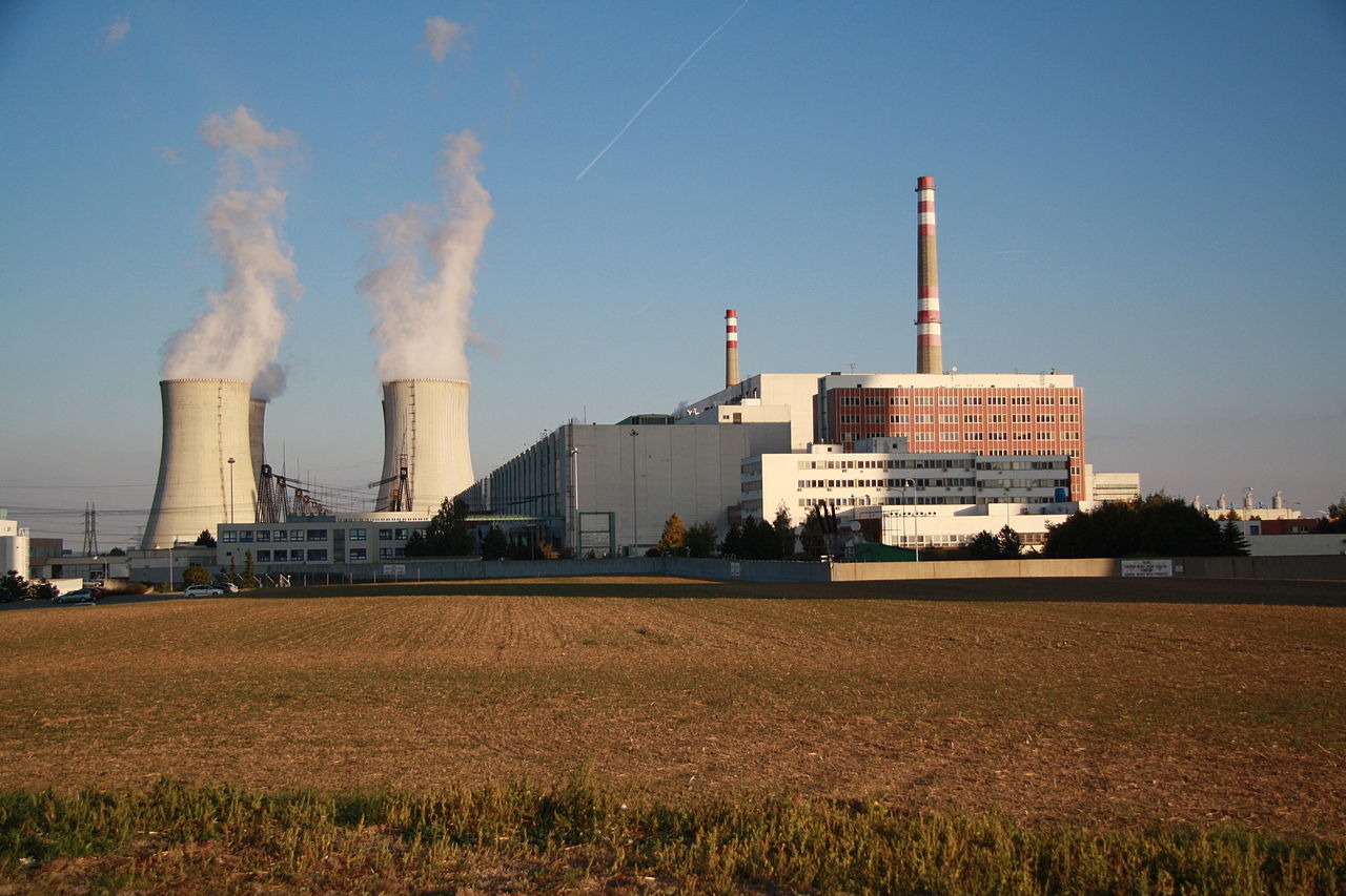 A Dukovany-i atomerőmű, aminek a bővítésében az oroszok nem fognak részt venni.